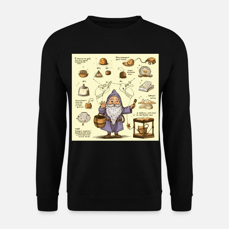 Alchemie Küchenzauberer - Unisex Pullover - Schwarz