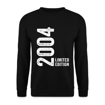2004 Édition Limitée 22 ans anniversaire - Sweat-shirt Unisexe - noir - Devant - Alina (178cm) & Michal (187cm)