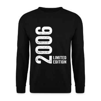 2006 Limited Edition 20 Jahre Jubiläum - Unisex Pullover - Schwarz - Vorne - Alina (178cm) & Michal (187cm)