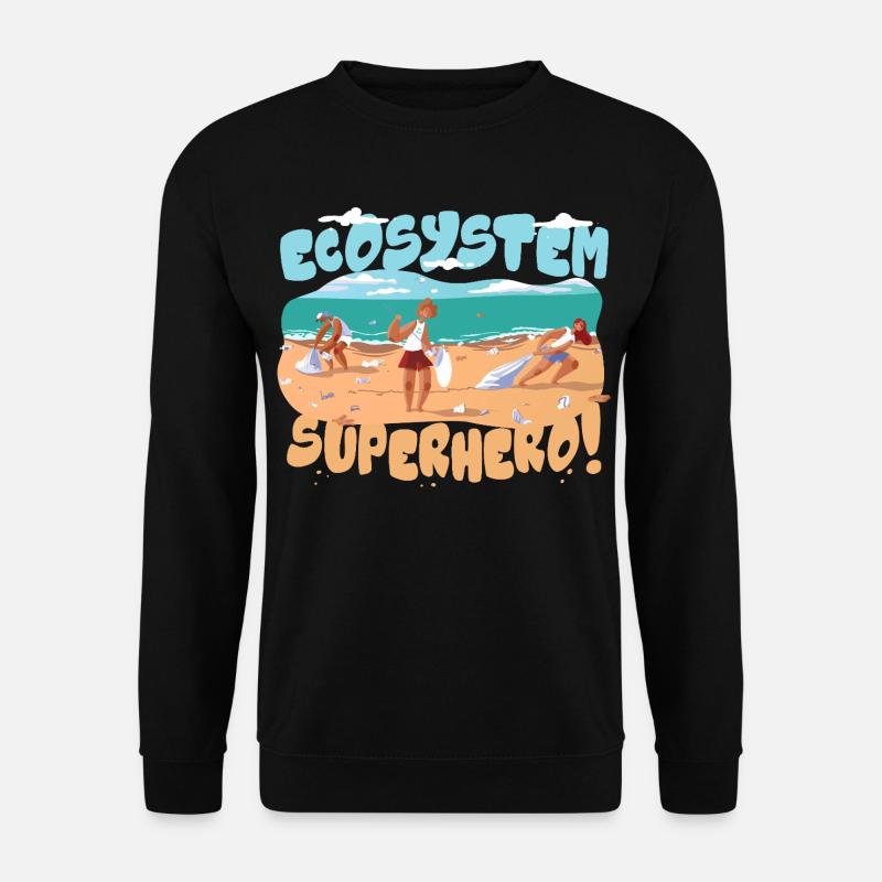 Ökologe Ökologie - Unisex Pullover - Schwarz