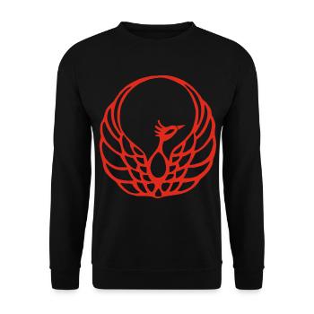 Red Phoenix - Unisex Sweatshirt - black - Front - Alina (178cm) & Michal (187cm)