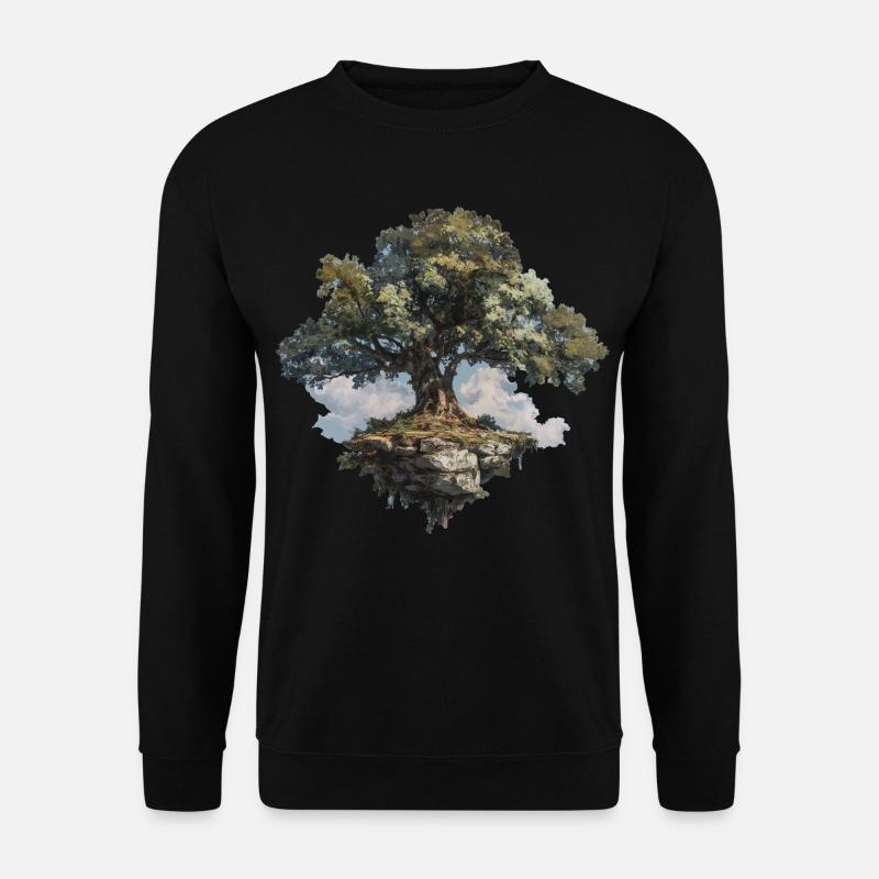Tree - Unisex Sweatshirt - black