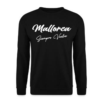 Mallorca - Unisex Pullover - Schwarz - Vorne - Alina (178cm) & Michal (187cm)