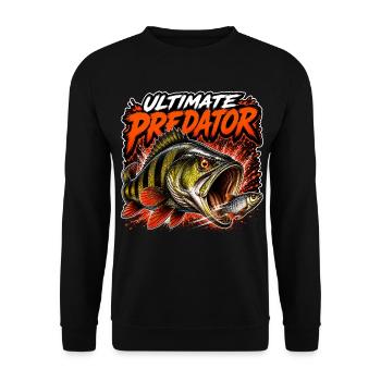 Ultimatives Raubbarschangeln - Unisex Pullover - Schwarz - Vorne - Alina (178cm) & Michal (187cm)