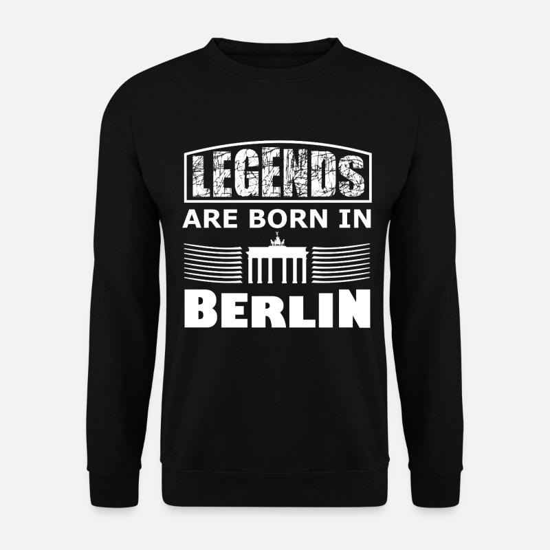 Légendes de Berlin - Sweat-shirt Unisexe - noir