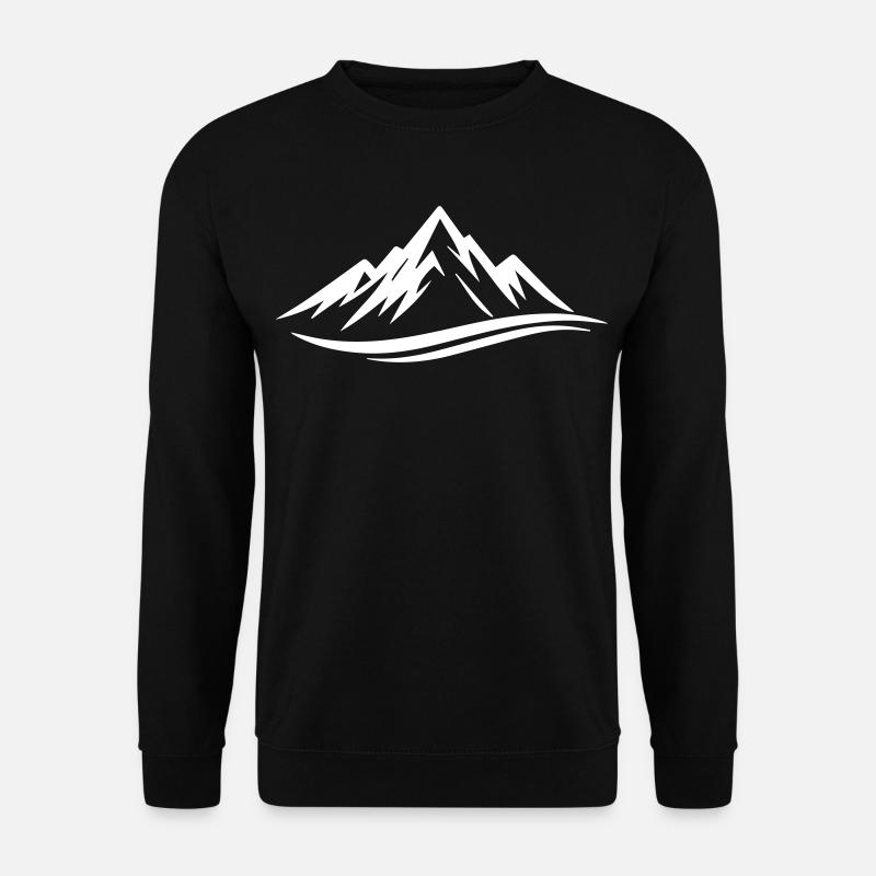 Mountains - Unisex Sweatshirt - black