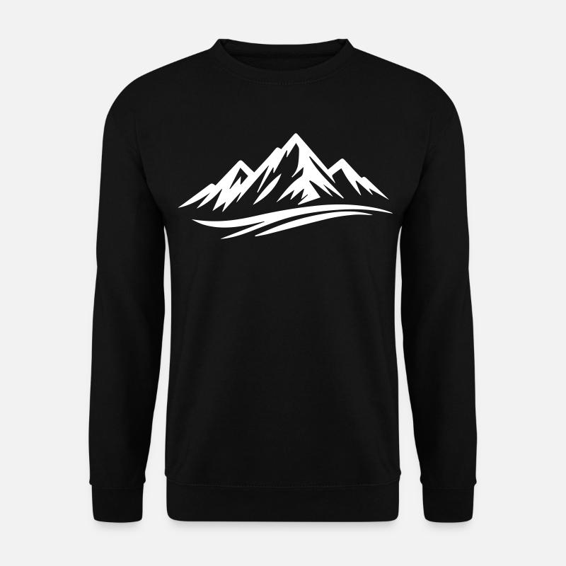 Mountains - Unisex Sweatshirt - black