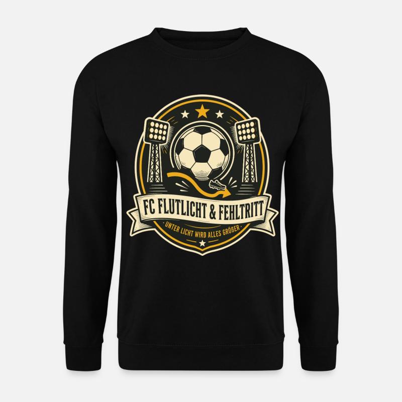 FC Flutlicht & Fehltritt - Unisex Pullover - Schwarz