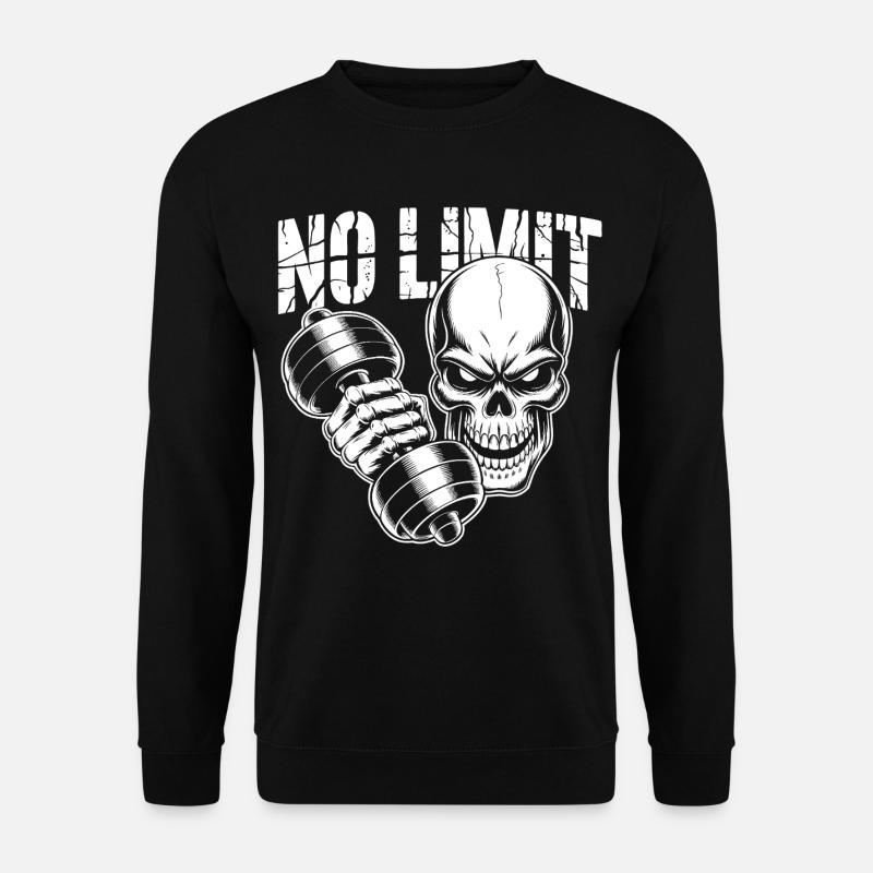 No Limit Gym - Unisex Sweatshirt - black