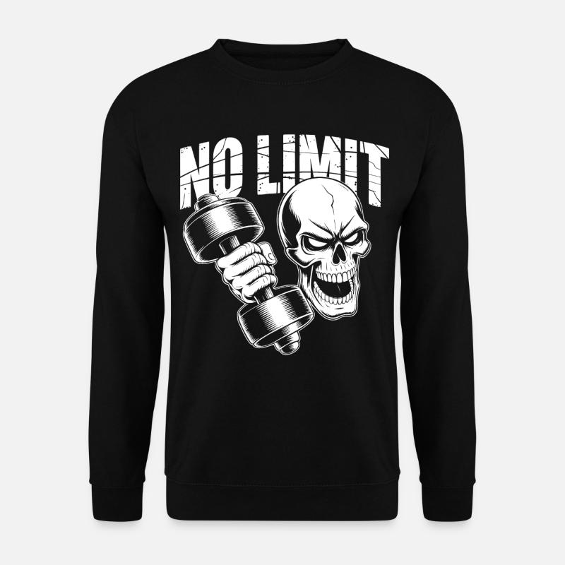 No Limit Gym - Unisex Sweatshirt - black