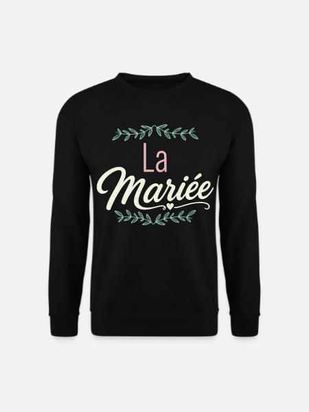La Mariée EVJF - Sweat-shirt Unisexe - noir