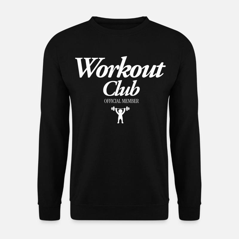 Workout Club - Unisex Pullover - Schwarz