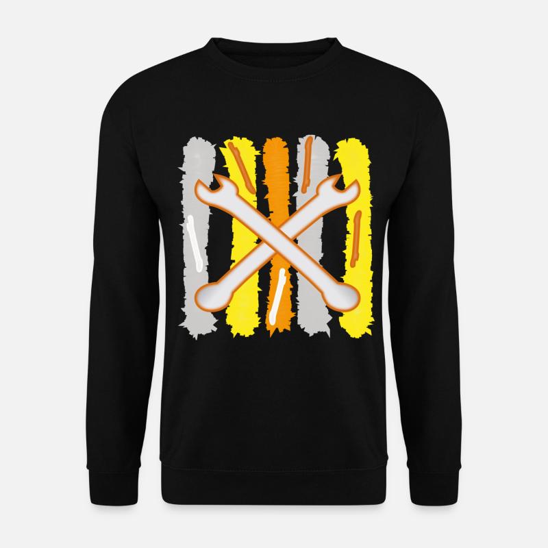 Werkzeug Schraubenschlüsseln - Unisex Pullover - Schwarz
