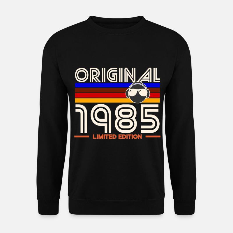 Original 1985 Limited Edition - Unisex Sweatshirt - black