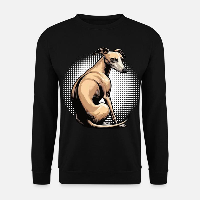 Whippet Greyhound Whippets Greyhound Owner - Unisex Sweatshirt - black