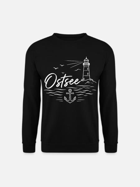 Ostsee - Unisex Pullover - Schwarz