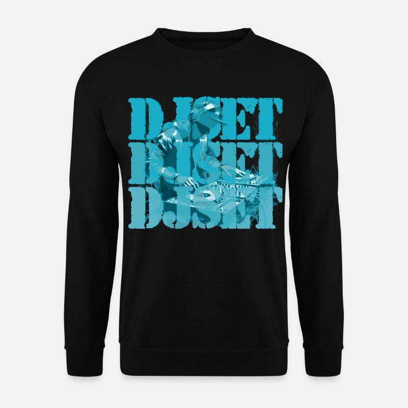 DJ set - Sweat-shirt Unisexe - noir