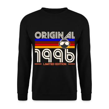 Original 1996 Edition limitée - Sweat-shirt Unisexe - noir - Devant - Alina (178cm) & Michal (187cm)