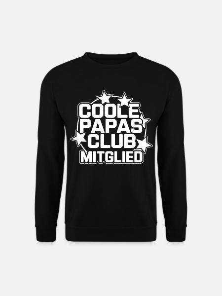 Cool Dad Club Member - Unisex Sweatshirt - black
