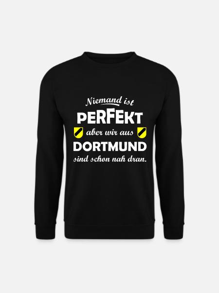 Dortmund Spruchshirt - Unisex Pullover - Schwarz