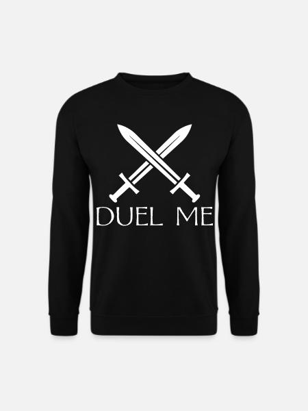 Duel Me Ren Faire Medieval - Unisex Sweatshirt - black