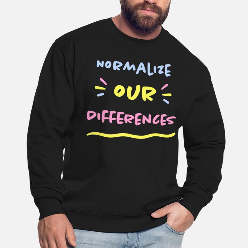 Normalize our Differences - Inclusion ASD ADHD Unisex Sweatshirt