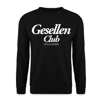 Membre officiel du Journeymen Club - Sweat-shirt Unisexe - noir - Devant - Alina (178cm) & Michal (187cm)