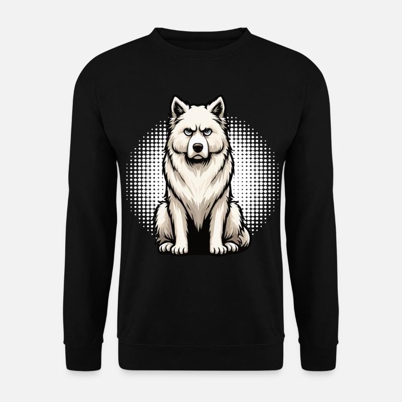 White Shepherd Shepherd Shepherd Dogs - Unisex Sweatshirt - black