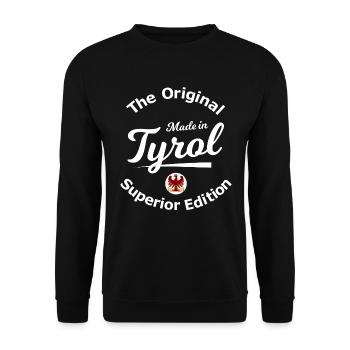 Tyrol Édition Originale Supérieure - Sweat-shirt Unisexe - noir - Devant - Alina (178cm) & Michal (187cm)