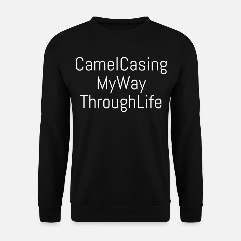 CamelCasing | Computer Science - Nerd - Coder - Unisex Sweatshirt - black