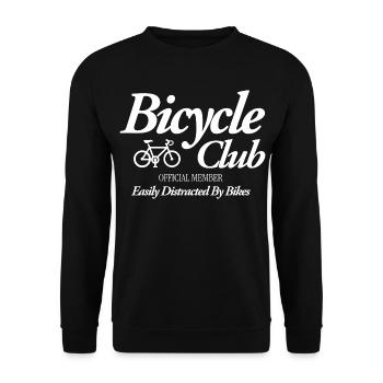 Bicycle Club - Unisex Pullover - Schwarz - Vorne - Alina (178cm) & Michal (187cm)