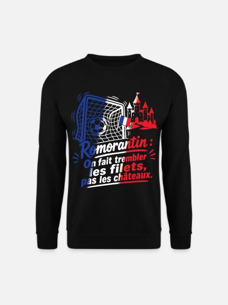 Romorantin Filets Tremblants - Unisex Pullover - Schwarz