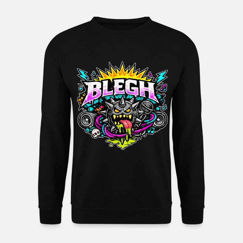 Blegh Comic Edition - Unisex Pullover - Schwarz