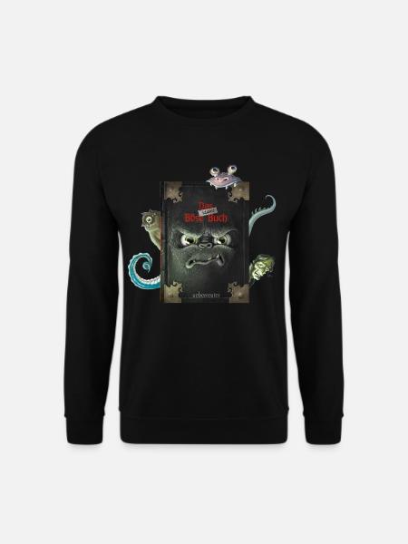 Das Kleine Böse Buch Monsterversteck - Unisex Pullover - Schwarz