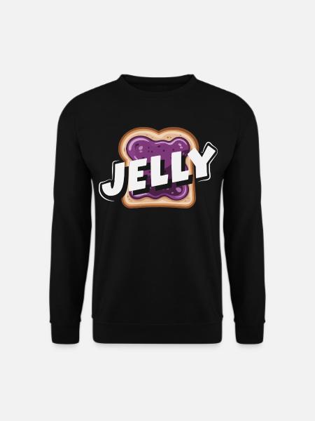 Peanut Butter & Jam Partner Look Design - Unisex Sweatshirt - black