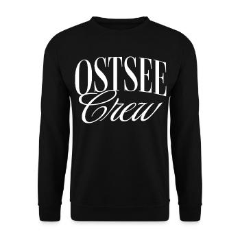 Ostsee Crew - Unisex Pullover - Schwarz - Vorne - Alina (178cm) & Michal (187cm)