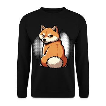 Shiba Inu Shiba propriétaire Shiba lover Shiba inus - Sweat-shirt Unisexe - noir - Devant - Alina (178cm) & Michal (187cm)