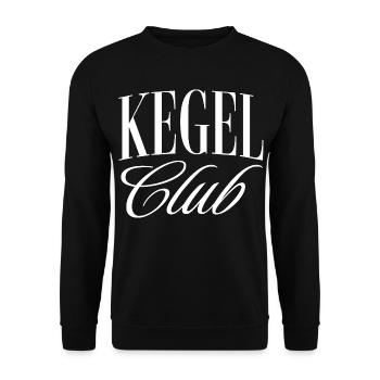 Kegel Club - Unisex Pullover - Schwarz - Vorne - Alina (178cm) & Michal (187cm)