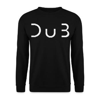 Dub Reggae Soundsystem - Rave Free party - Unisex Sweatshirt - black - Front - Alina (178cm) & Michal (187cm)