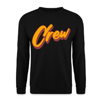 équipage - Sweat-shirt Unisexe - noir - Devant - Alina (178cm) & Michal (187cm)