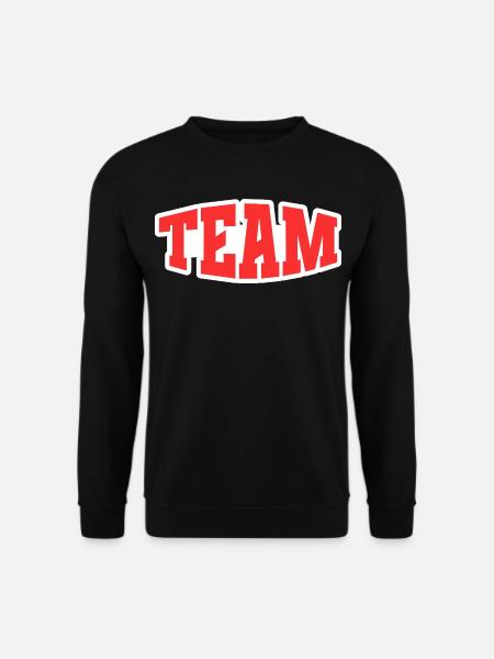 Team - Unisex Pullover - Schwarz