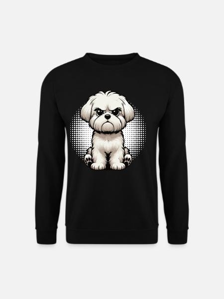 Malteser Propriétaire Maltese Lovers - Sweat-shirt Unisexe - noir