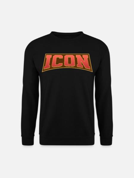 Icône - Sweat-shirt Unisexe - noir