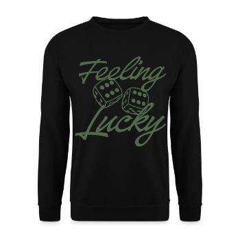 Scénario de Healing Dice - Sweat-shirt Unisexe - noir - Devant - Alina (178cm) & Michal (187cm)