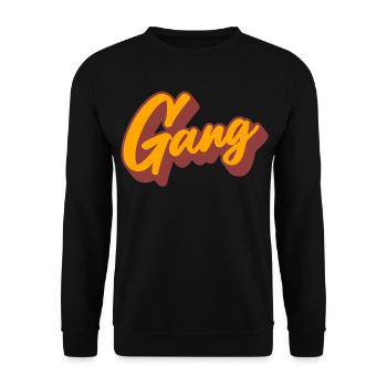 engrenage - Sweat-shirt Unisexe - noir - Devant - Alina (178cm) & Michal (187cm)
