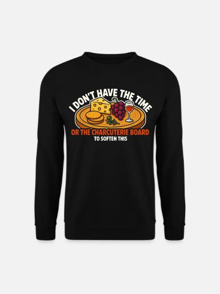 Charcuterie pressée - Sweat-shirt Unisexe - noir