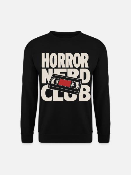 Horror Nerd Club VHS - Unisex Sweatshirt - black
