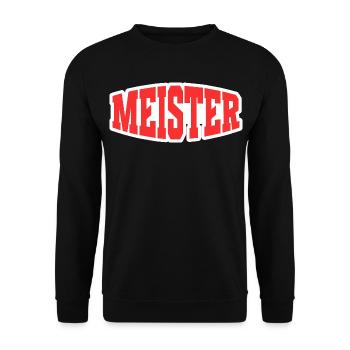 Meister - Unisex Pullover - Schwarz - Vorne - Alina (178cm) & Michal (187cm)