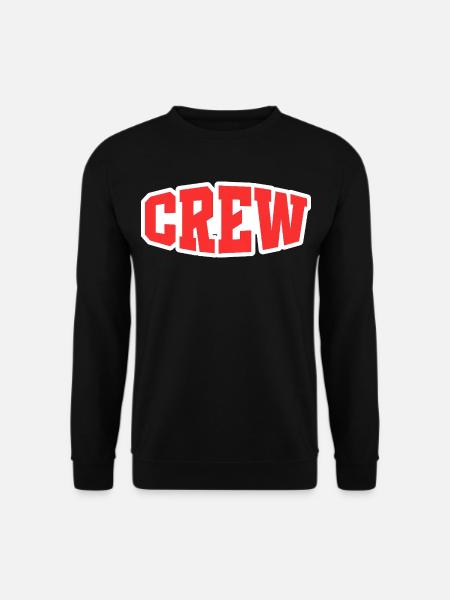 crew - Unisex Sweatshirt - black