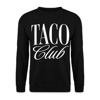 Taco Club - Unisex Pullover - Schwarz - Vorne - Alina (178cm) & Michal (187cm)